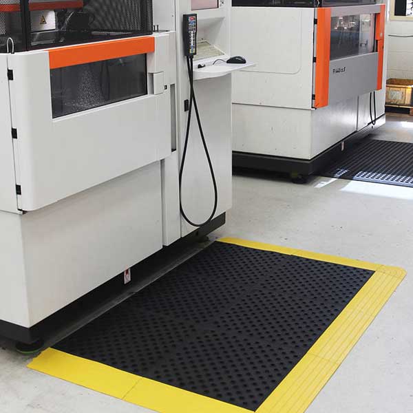 Anti-Fatigue Interlocking Floor Tile with Accessories