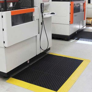Anti-Fatigue Interlocking Floor Tile with Accessories