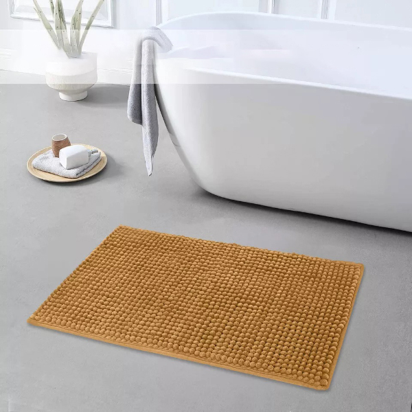 Anti Slip Soft Washable Bath Mat Rugs Water Absorbent Shower Mat 
