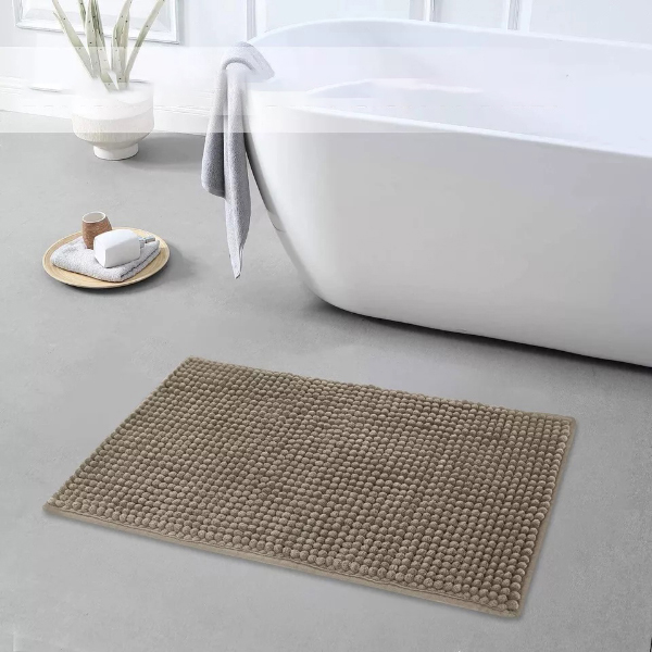 Anti Slip Soft Washable Bath Mat Rugs Water Absorbent Shower Mat 