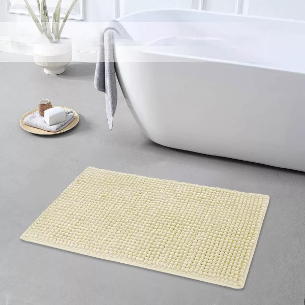 Anti Slip Soft Washable Bath Mat Rugs Water Absorbent Shower Mat 
