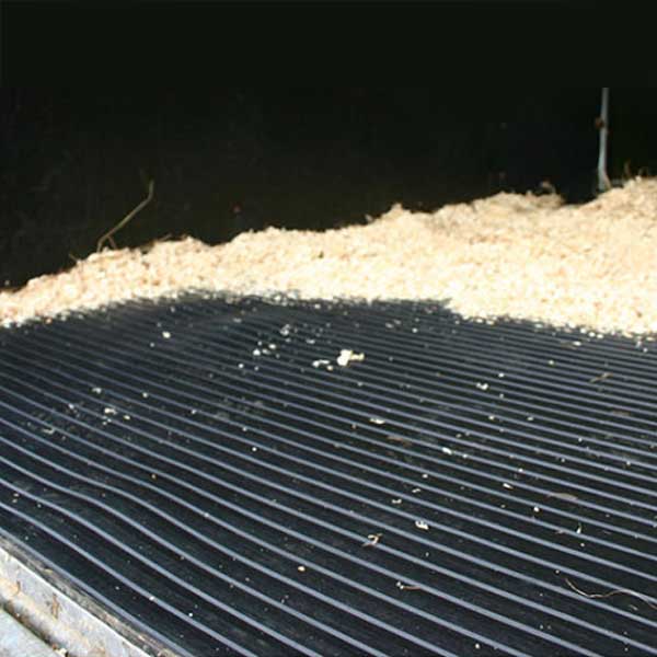 Anti-Slip Wide Fluted Ribbed Surface Loose Lay Mat