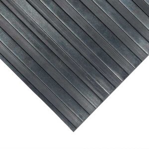 Anti-Slip Wide Fluted Ribbed Surface Loose Lay Mat