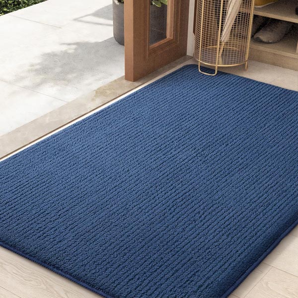 Door Mat Indoor Washable Doormat Indoor Dirt Trapper Non-slip