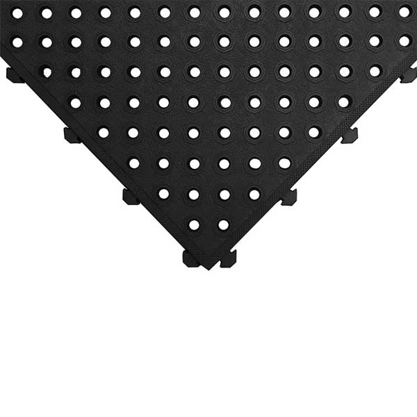 Anti-Fatigue Interlocking Floor Tile with Accessories