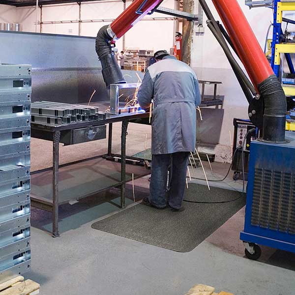 Heavy-Duty Anti Fatigue Workshop Rubber Mat 